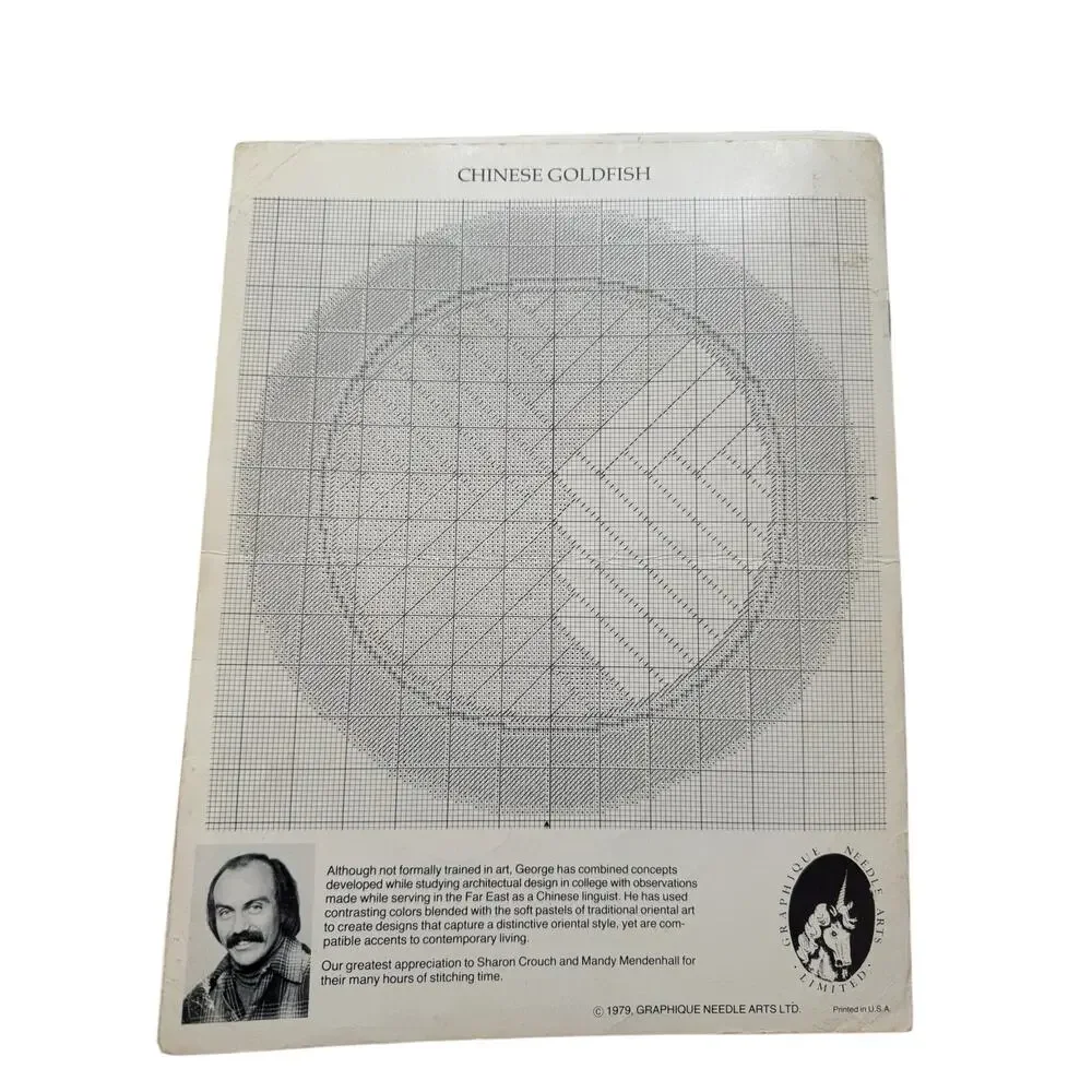Vintage Oriental Expressions Cross Stitch Design Booklet 3 Design 1979 Graphique